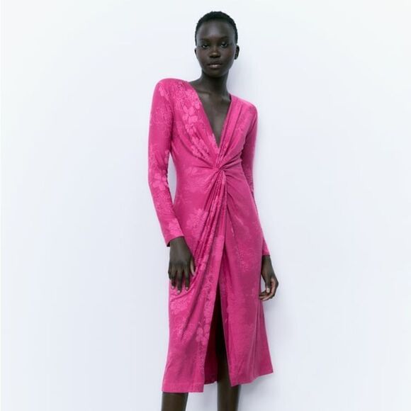 Zara Jacquard Dress Shoulder Pads - Picture 6 of 8